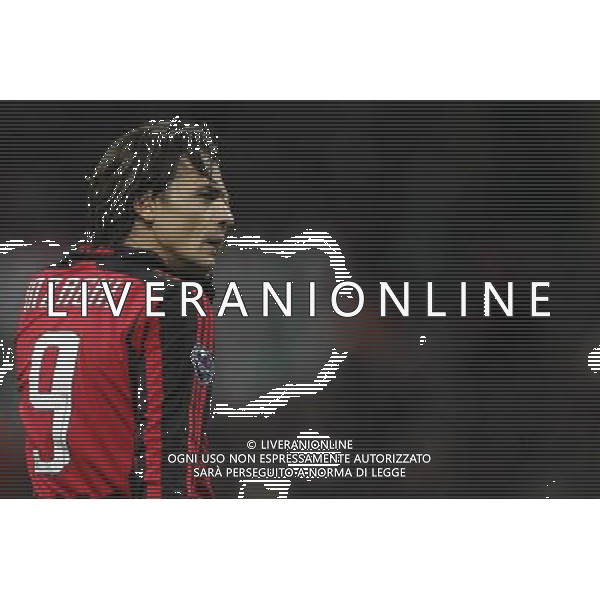 Milano 04-03-2008 Champions League 2007/08 milan-arsenal 0:1 nella foto filippo inzaghi ph marco luzzani/ag aldo liverani s.a.s.