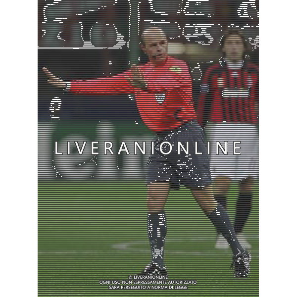 Milano 04-03-2008 Champions League 2007/08 milan-arsenal 0:1 nella foto arbitro Konrad Plautz (AUT) ph marco luzzani/ag aldo liverani s.a.s.
