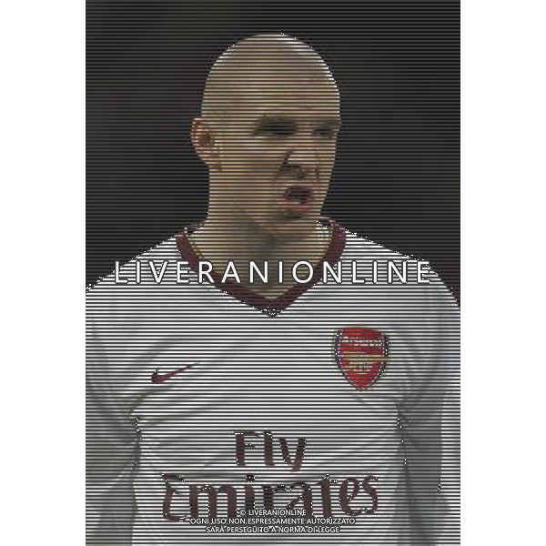 Milano 04-03-2008 Champions League 2007/08 milan-arsenal 0:1 nella foto philippe senderos ph marco luzzani/ag aldo liverani s.a.s.