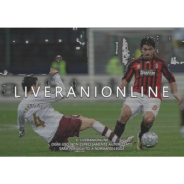 Champions League 2007/2008 Ottavi di Finale Ritorno Milano - 04.03.2008 Milan-Arsenal Nella Foto:GATTUSO GENNARO /Ph.Vitez-Ag. Aldo Liverani