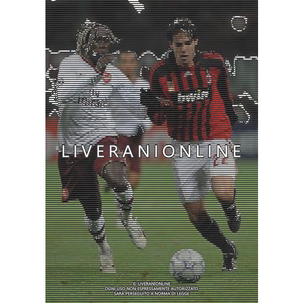Champions League 2007/2008 Ottavi di Finale Ritorno Milano - 04.03.2008 Milan-Arsenal Nella Foto:KAKA\'-SAGNA BACARY /Ph.Vitez-Ag. Aldo Liverani