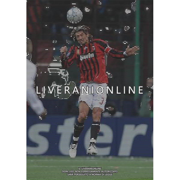 Champions League 2007/2008 Ottavi di Finale Ritorno Milano - 04.03.2008 Milan-Arsenal Nella Foto:MALDINI PAOLO /Ph.Vitez-Ag. Aldo Liverani