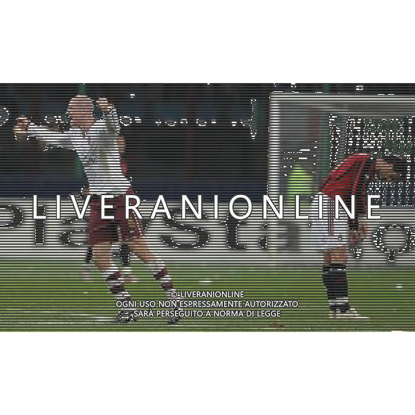 Champions League 2007/2008 Ottavi di Finale Ritorno Milano - 04.03.2008 Milan-Arsenal Nella Foto:SENDEROS PHILIPPE-GILARDINO ALBERTO /Ph.Vitez-Ag. Aldo Liverani