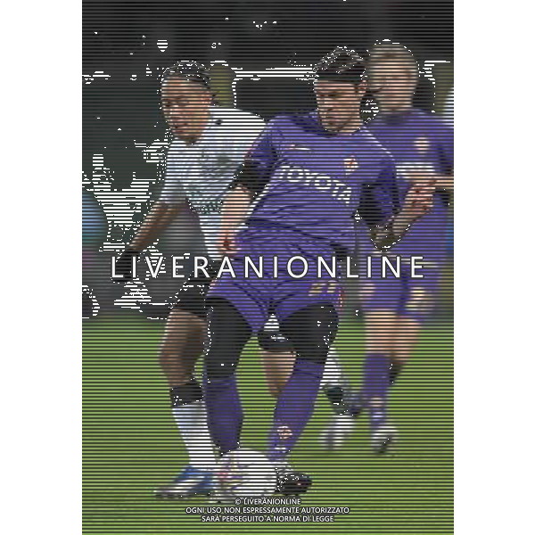Coppa UEFA 2007/2008 Ottavi di Finale Andata Firenze - 06.03.2008 Fiorentina-Everton Nella Foto:Ujfalusi /Ph.Vitez-Ag. Aldo Liverani