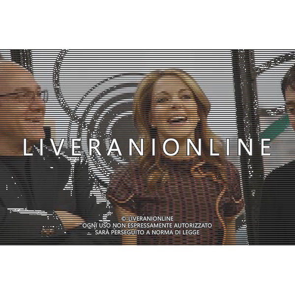 CARLO VERDONE-- CLAUDIA GERINI IL CAST DI \' GRANDE GROSSO E... VERDONE\' OSPITI ALLA TRASMISSIONE \' TRL LIVE@MTV\' MILANO, 06/03/2008 FOTO ANTONIO SORANO - AG. ALDO LIVERANI sas