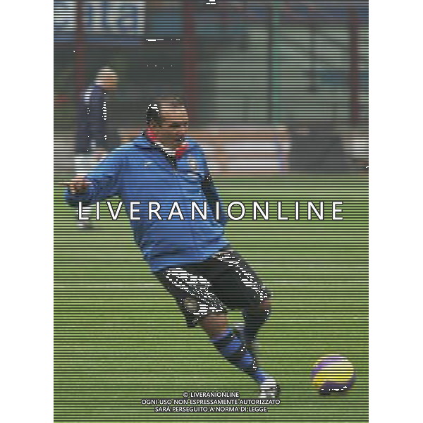 MILANO 9/3/2008 STADIO MEAZZA PARTITA TRA VECCHIE GLORIE PER FESTEGGIOARE I CENTO ANNI DELL\' INTER NELLA FOTO RUBEN SOUSA FOTO MARIO ROMANO/AG ALDO LIVERANI