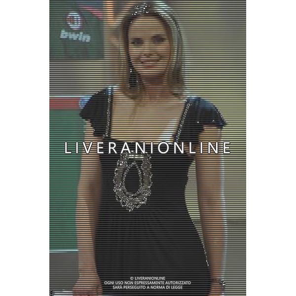 PATRIZIA HNATEK (vestito \'LOVE IS LOVE\') TRASMISSIONE: \' DOMENICA STADIO\' COLOGNO MONZESE ( MI), 09/03/2008 FOTO ANTONIO SORANO - ag. Aldo Liverani sas