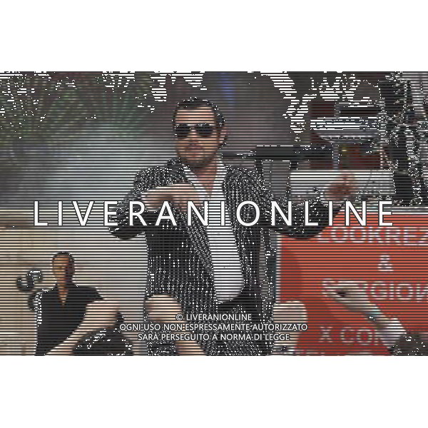 DJ ANGELO NEI PANNI DI \'ARIEDO QUADRELLI\' MILANO 10-03-08 PRIMA PUNTATA DI\'SCORIE\' FOTO ANTONIO SORANO/AG ALDO LIVERANI SAS