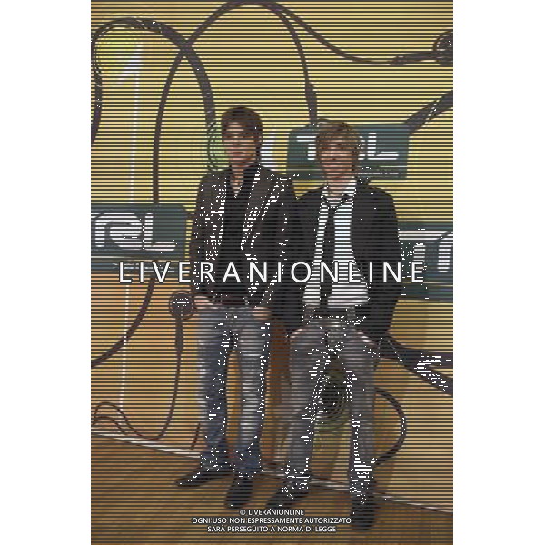 IL GRUPPO DEI \' SONOHRA\' ( LUCA E DIEGO FAINELLO) OSPITI ALLA TRASMISSIONE: \' TRL LIVE@MTV\' FOTO ANTONIO SORANO - AG. ALDO LIVERANI sas