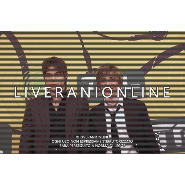 IL GRUPPO DEI \' SONOHRA\' ( LUCA E DIEGO FAINELLO) OSPITI ALLA TRASMISSIONE: \' TRL LIVE@MTV\' FOTO ANTONIO SORANO - AG. ALDO LIVERANI sas
