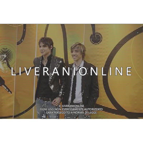 IL GRUPPO DEI \' SONOHRA\' ( LUCA E DIEGO FAINELLO) OSPITI ALLA TRASMISSIONE: \' TRL LIVE@MTV\' FOTO ANTONIO SORANO - AG. ALDO LIVERANI sas