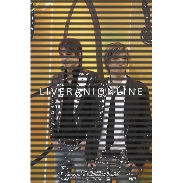 IL GRUPPO DEI \' SONOHRA\' ( LUCA E DIEGO FAINELLO) OSPITI ALLA TRASMISSIONE: \' TRL LIVE@MTV\' FOTO ANTONIO SORANO - AG. ALDO LIVERANI sas