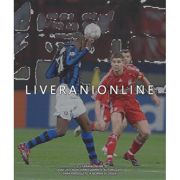 Champions League 2007/2008 Ottavi di Finale Ritorno Milano - 11.03.2008 Inter-Liverpool Nella Foto:Gerrard-Viera Patrick /Ph.Vitez-Ag. Aldo Liverani