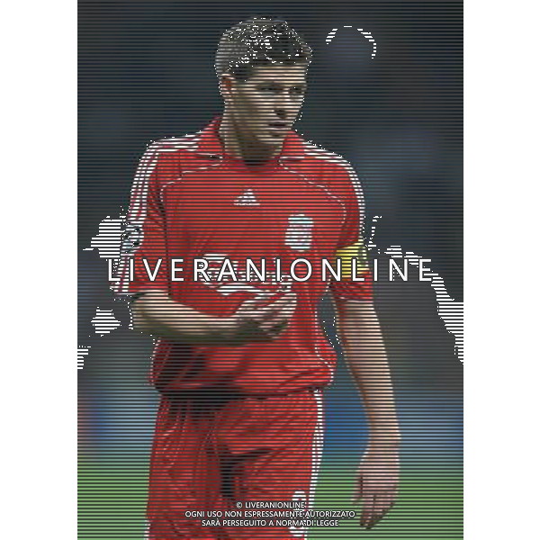 Champions League 2007/2008 Ottavi di Finale Ritorno Milano - 11.03.2008 Inter-Liverpool Nella Foto: Steven Gerrard /Ph.Vitez-Ag. Aldo Liverani