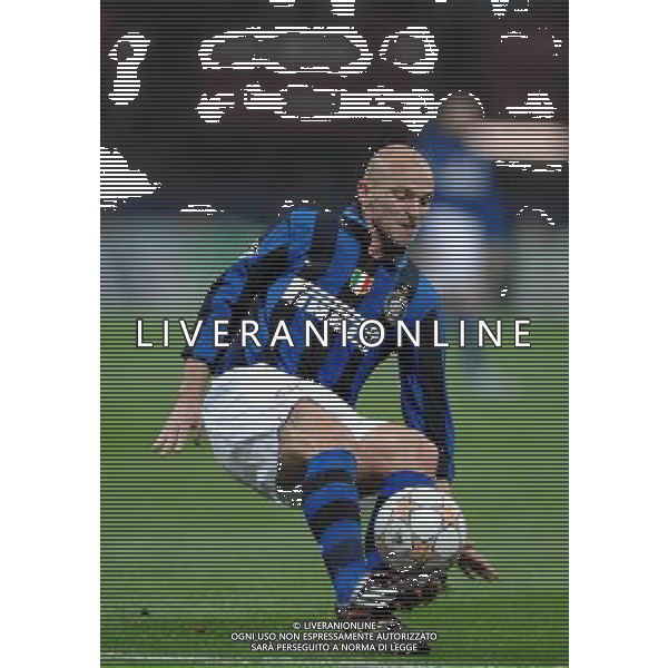 Champions League 2007/2008 Ottavi di Finale Ritorno Milano - 11.03.2008 Inter-Liverpool Nella Foto: Esteban Cambiasso /Ph.Vitez-Ag. Aldo Liverani