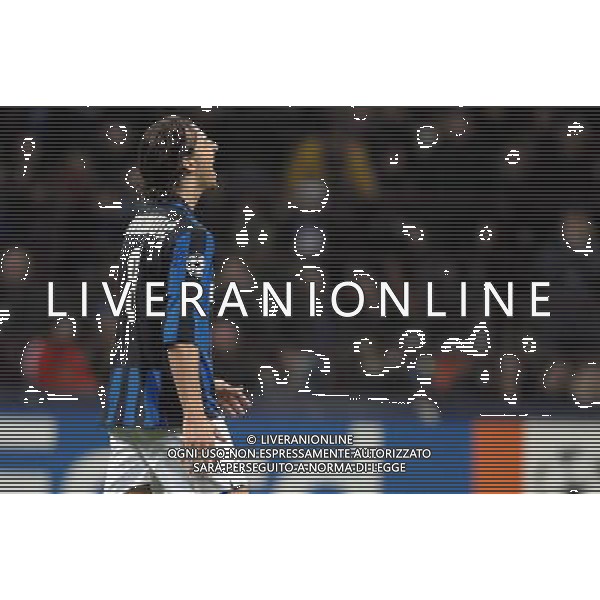Champions League 2007/2008 Ottavi di Finale Ritorno Milano - 11.03.2008 Inter-Liverpool Nella Foto: zlatan Ibrahimovic si dispera per il gol sbagliato /Ph.Vitez-Ag. Aldo Liverani