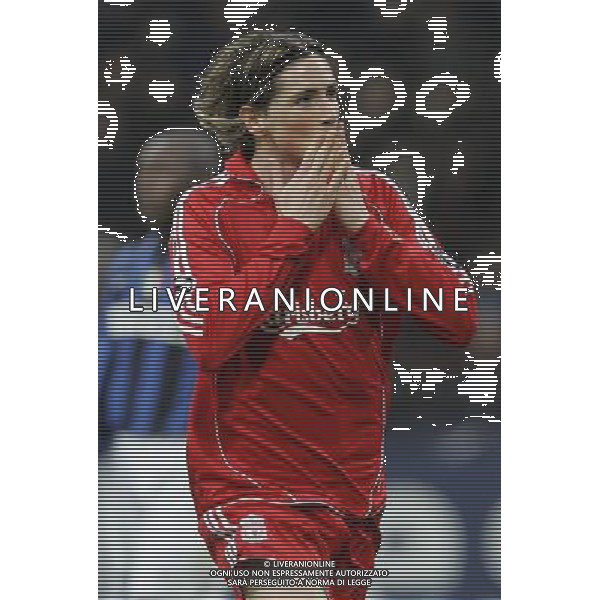 Inter - Liverpool Champions League ottavi di finale di ritorno 11/03/2008 nella foto esultanza dopo il gol di fernando torres ph luzzani/Ag. Aldo Liverani sas