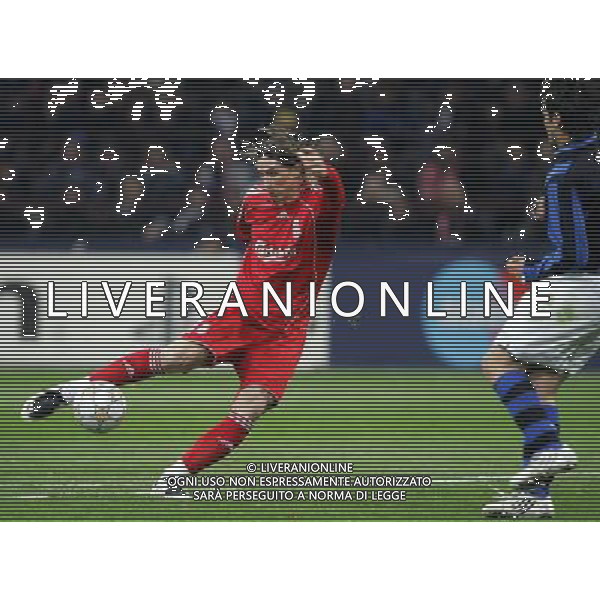 Inter - Liverpool Champions League ottavi di finale di ritorno 11/03/2008 nella foto il gol di fernando torres ph luzzani/Ag. Aldo Liverani sas