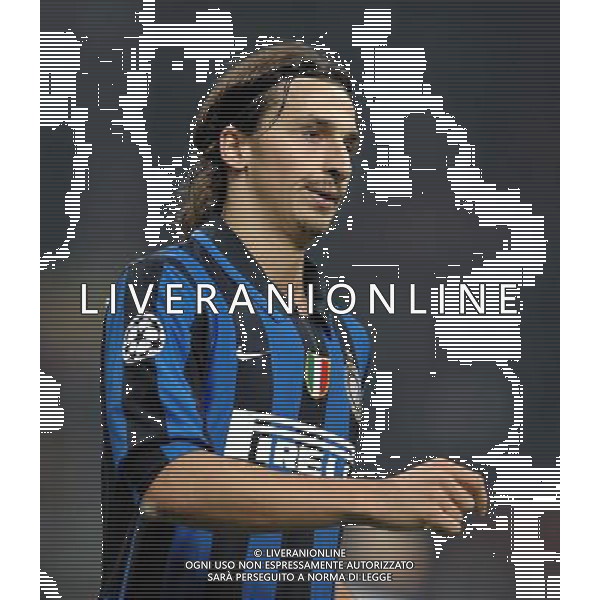 Champions League 2007/2008 Ottavi di Finale Ritorno Milano - 11.03.2008 Inter-Liverpool Nella Foto: zlatan Ibrahimovic /Ph.Vitez-Ag. Aldo Liverani
