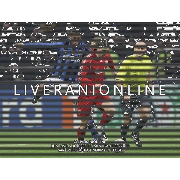 Milano 11-03-2008 champions league 2007/08 inter-liverpool 0:1 nella foto fernando torres e pele\' ph marco luzzani/ag aldo liverani s.a.s.