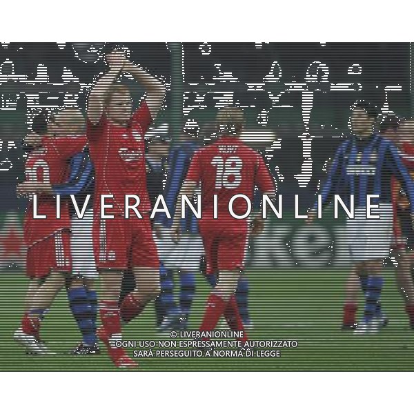 Milano 11-03-2008 champions league 2007/08 inter-liverpool 0:1 nella foto fine gara ph marco luzzani/ag aldo liverani s.a.s.