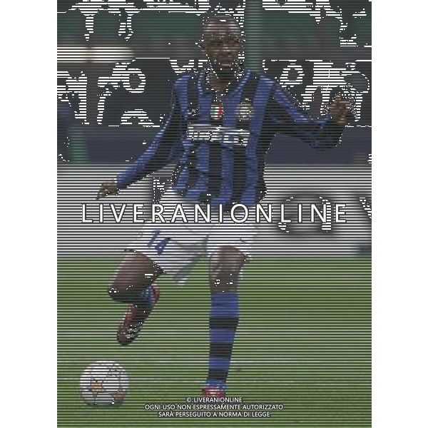 Milano 11-03-2008 champions league 2007/08 inter-liverpool 0:1 nella foto patrick vieira ph marco luzzani/ag aldo liverani s.a.s.