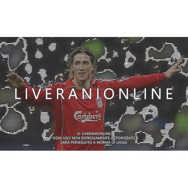 Milano 11-03-2008 champions league 2007/08 inter-liverpool 0:1 nella foto fernando torres esulta dopo il gol ph marco luzzani/ag aldo liverani s.a.s.