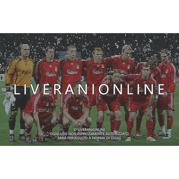 Milano 11-03-2008 champions league 2007/08 inter-liverpool 0:1 nella foto formazione liverpool ph marco luzzani/ag aldo liverani s.a.s.