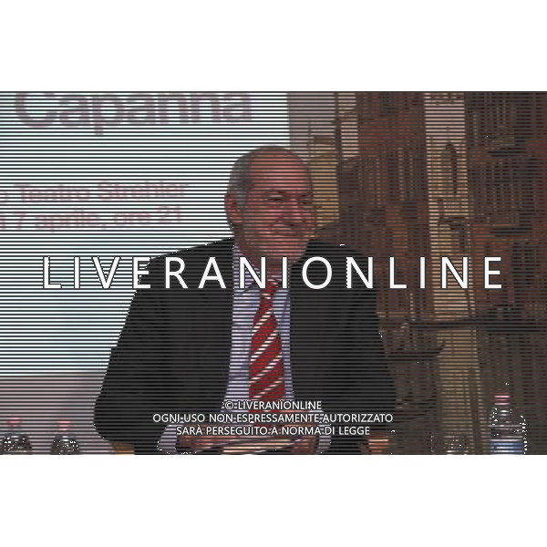 MARIO CAPANNA MILANO 17-03-08 - TEATRO STREHLER C.S PRESENTAZIONE DELLO SPETTACOLO: \'FORMIDABILI QUEGLI ANNI\' IN SCENA DAL 7 APRILE. FOTO ANTONIO SORANO/AG ALDO LIVERANI SAS