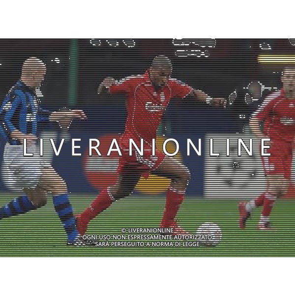 Champions League 2007/2008 Ottavi di Finale Ritorno Milano - 11.03.2008 Inter-Liverpool Nella Foto:BABEL RYAN /Ph.Vitez-Ag. Aldo Liverani