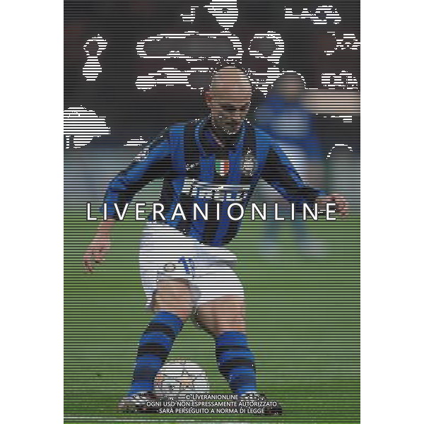 Champions League 2007/2008 Ottavi di Finale Ritorno Milano - 11.03.2008 Inter-Liverpool Nella Foto:CAMBIASSO ESTEBAN /Ph.Vitez-Ag. Aldo Liverani