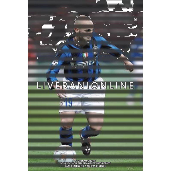 Champions League 2007/2008 Ottavi di Finale Ritorno Milano - 11.03.2008 Inter-Liverpool Nella Foto:CAMBIASSO ESTEBAN /Ph.Vitez-Ag. Aldo Liverani
