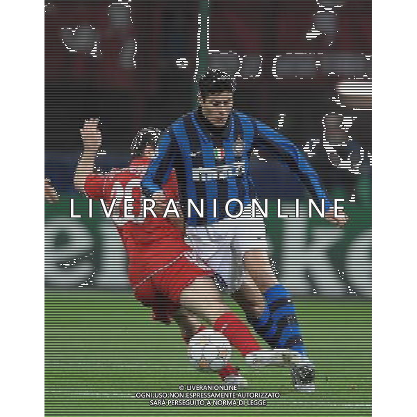Champions League 2007/2008 Ottavi di Finale Ritorno Milano - 11.03.2008 Inter-Liverpool Nella Foto:CRUZ JULIO /Ph.Vitez-Ag. Aldo Liverani