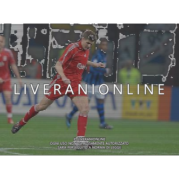 Champions League 2007/2008 Ottavi di Finale Ritorno Milano - 11.03.2008 Inter-Liverpool Nella Foto:GERRARD STEVEN /Ph.Vitez-Ag. Aldo Liverani