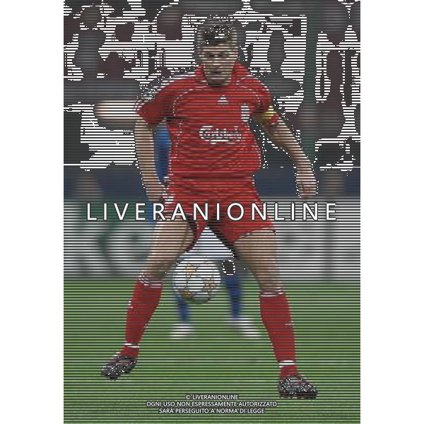 Champions League 2007/2008 Ottavi di Finale Ritorno Milano - 11.03.2008 Inter-Liverpool Nella Foto:GERRARD STEVEN /Ph.Vitez-Ag. Aldo Liverani