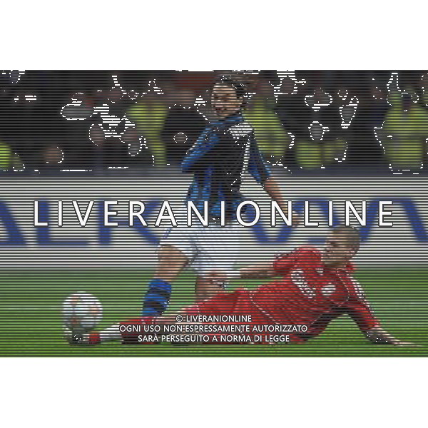 Champions League 2007/2008 Ottavi di Finale Ritorno Milano - 11.03.2008 Inter-Liverpool Nella Foto:IBRAHIMOVIC ZLATAN /Ph.Vitez-Ag. Aldo Liverani