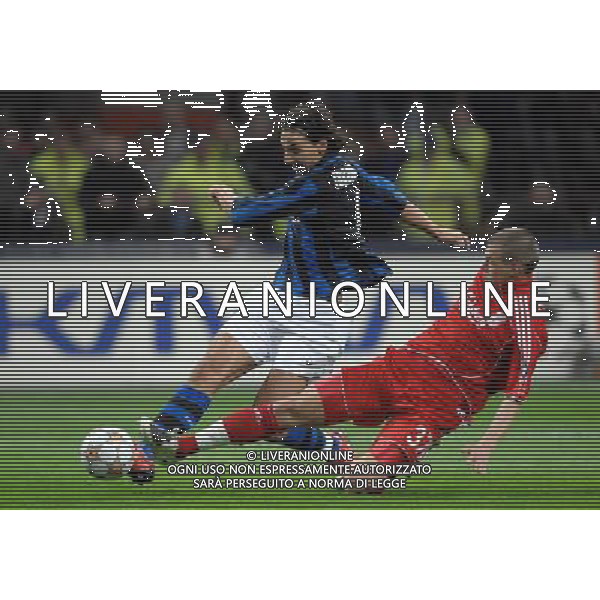 Champions League 2007/2008 Ottavi di Finale Ritorno Milano - 11.03.2008 Inter-Liverpool Nella Foto:IBRAHIMOVIC ZLATAN /Ph.Vitez-Ag. Aldo Liverani