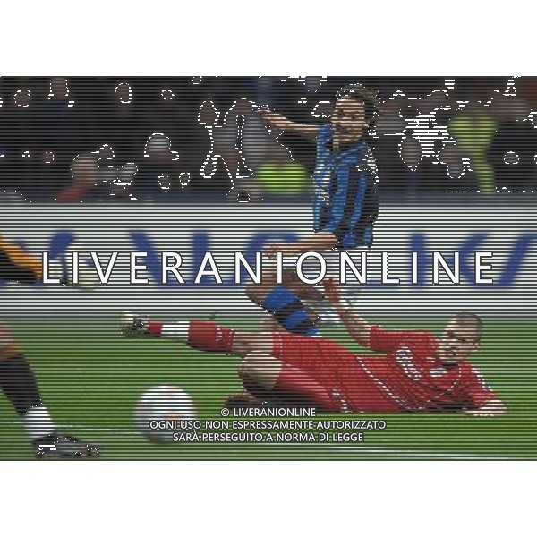 Champions League 2007/2008 Ottavi di Finale Ritorno Milano - 11.03.2008 Inter-Liverpool Nella Foto:IBRAHIMOVIC ZLATAN /Ph.Vitez-Ag. Aldo Liverani