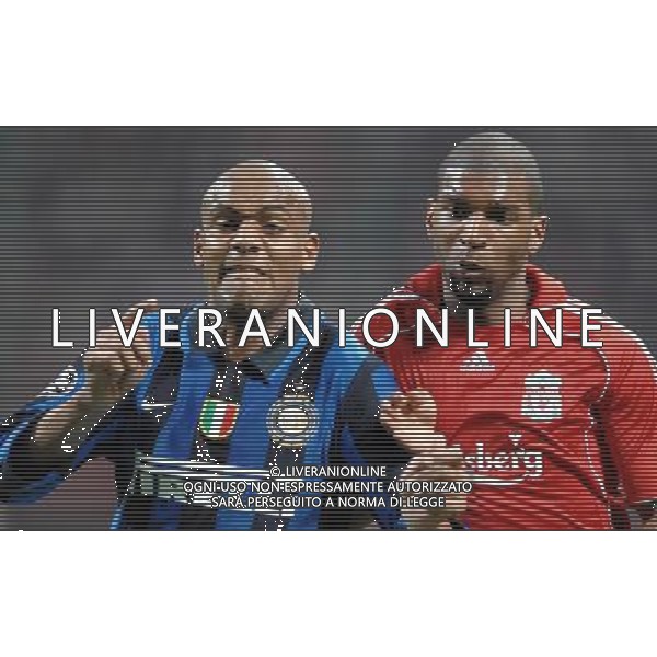 Champions League 2007/2008 Ottavi di Finale Ritorno Milano - 11.03.2008 Inter-Liverpool Nella Foto:MAICON-BABEL RYAN /Ph.Vitez-Ag. Aldo Liverani