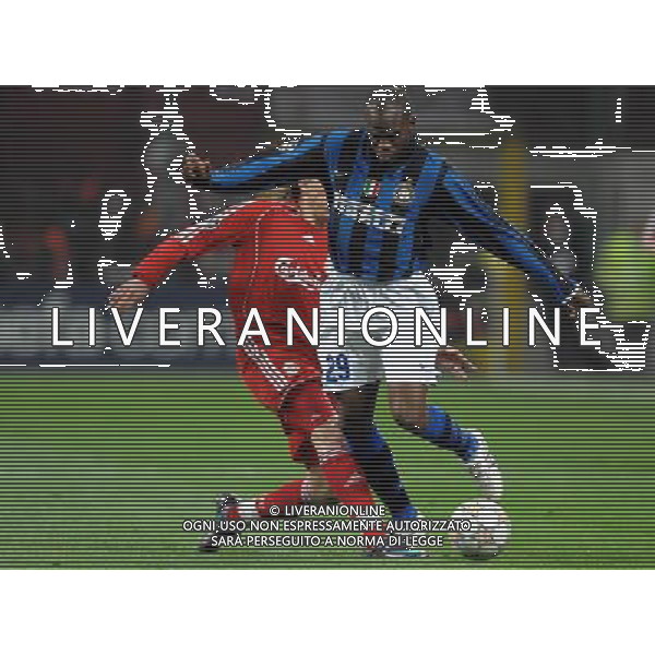 Champions League 2007/2008 Ottavi di Finale Ritorno Milano - 11.03.2008 Inter-Liverpool Nella Foto:SUAZO DAVID /Ph.Vitez-Ag. Aldo Liverani