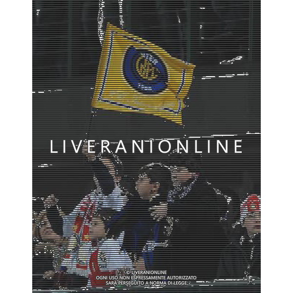 Champions League 2007/2008 Ottavi di Finale Ritorno Milano - 11.03.2008 Inter-Liverpool Nella Foto:TIFOSI INTER /Ph.Vitez-Ag. Aldo Liverani