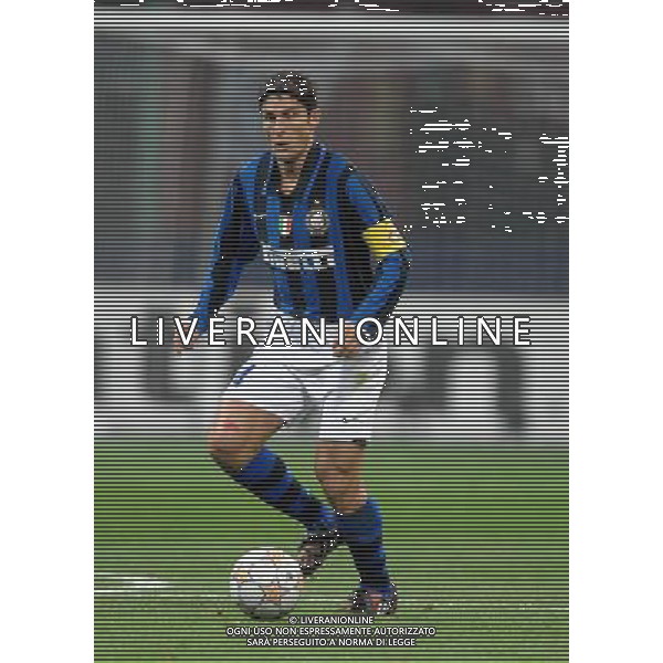 Champions League 2007/2008 Ottavi di Finale Ritorno Milano - 11.03.2008 Inter-Liverpool Nella Foto:ZANETTI JAVIER /Ph.Vitez-Ag. Aldo Liverani