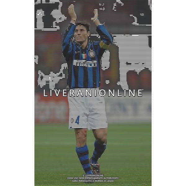 Champions League 2007/2008 Ottavi di Finale Ritorno Milano - 11.03.2008 Inter-Liverpool Nella Foto:ZANETTI JAVIER /Ph.Vitez-Ag. Aldo Liverani