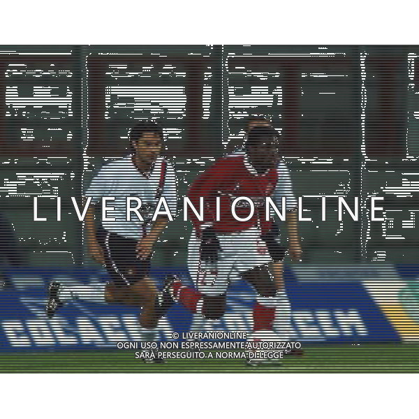 PERUGIA 15/10/2003 1° TURNO COPPA UEFA 2003-2004 GARA RITORNO PERUGIA - DUNDEE NELLA FOTO:CHRIS OBODO IN AZIONE* FOTO 1905/ROBERTO SETTONCE/ALDO LIVERANI S.A.S.