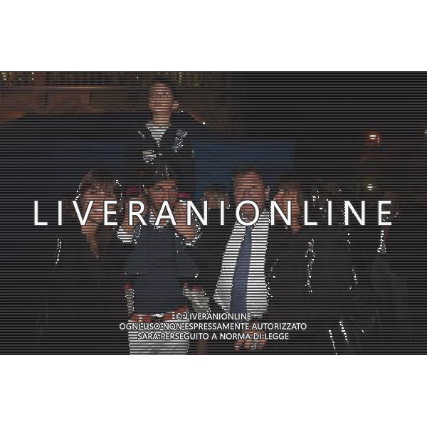 FRANCESCA RUGGERI - IL FRATELLO ALESSANDRO CHE TIENE SULLE SPALLE IL NIPOTE TOMMASO - IVAN RUGGERI (Presidente dell\'Atalanta) E LA MOGLIE DANIELA © PASINETTI - AG. ALDO LIVERANI sas