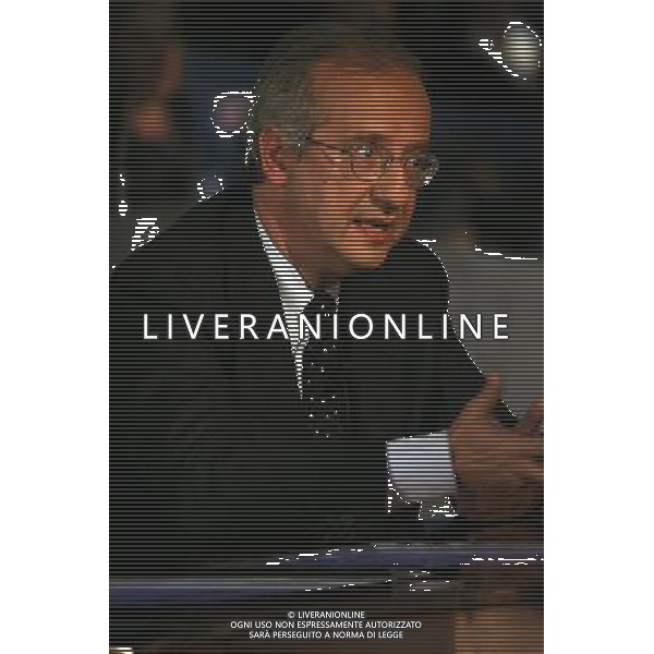 WALTER VELTRONI MILANO 21-03-08 TRASMISSIONE LE INVASIONI BARBARICHE FOTO ANTONIO SORANO/AG.ALDO LIVERANI SAS