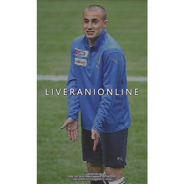 Milano 24/03/2008 Raduno della nazionale italiana di calcio Nella foto Fabio Cannavaro Foto Luca Ghidoni/Aldo Liverani