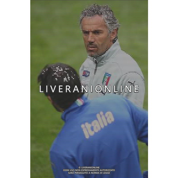 Milano 24/03/2008 Raduno della nazionale italiana di calcio Nella foto Roberto Donadoni Foto Luca Ghidoni/Aldo Liverani