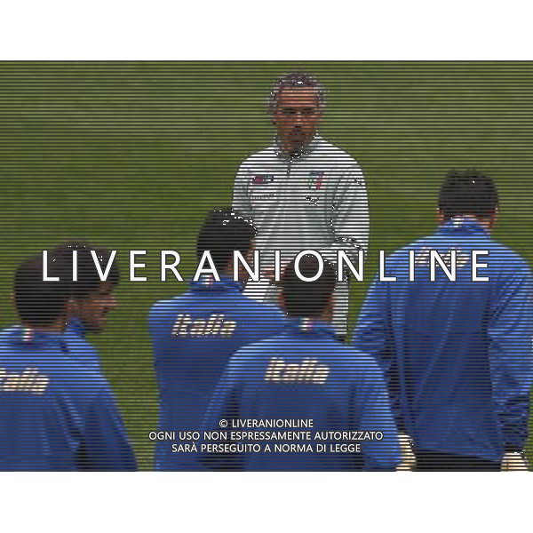 Milano 24/03/2008 Raduno della nazionale italiana di calcio Nella foto Roberto Donadoni Foto Luca Ghidoni/Aldo Liverani