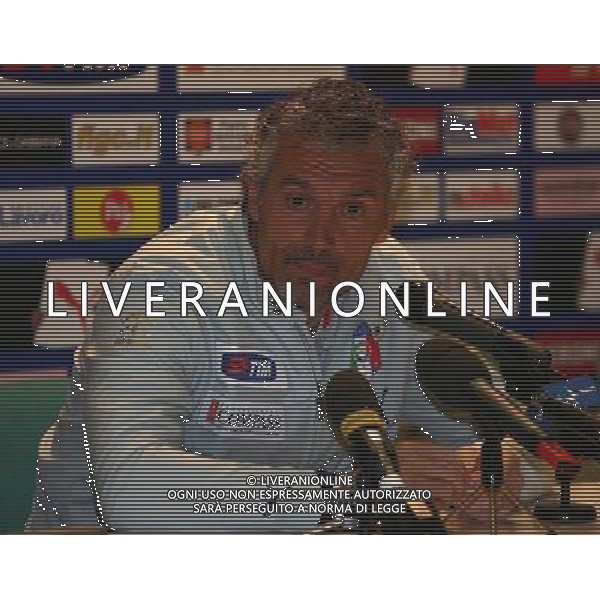 Milano 24/03/2008 stadio Meazza Conferenza stampa del Ct della nazionale Roberto Donadoni Foto Luca Ghidoni/Aldo Liverani